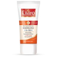 کرم ضد آفتاب SPF50 مناسب پوست چرب (بژ روشن) الارو ELLARO